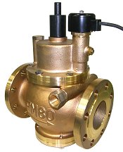 FMﾊﾞﾙﾌﾞ 電磁弁一体型 ｽﾄﾚｰﾄ型(副弁無)    S-2型